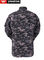Anti vestiti UV del cammuffamento dell'esercito con il collare del mandarino cucito zigzag fornitore