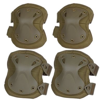 Porcellana Cuscinetti tattici di protezione del ginocchio degli accessori dell'ingranaggio di Molle di combattimento, alta ginocchiera sicura fornitore