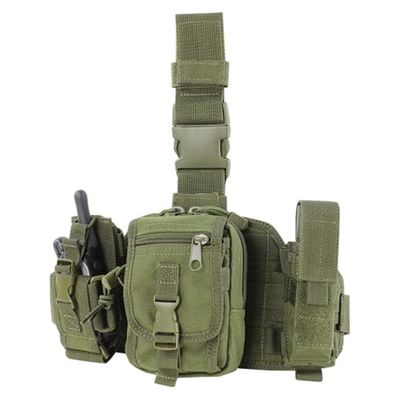 china Tasche portaoggetti di Molle della torcia elettrica/impianto di perforazione della gamba tasca portaoggetti di triplo fornitore
