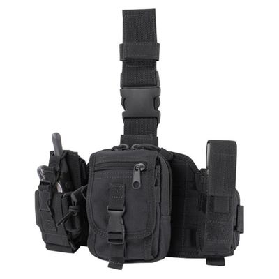 Tasche portaoggetti di Molle della torcia elettrica/impianto di perforazione della gamba tasca portaoggetti di triplo fornitore